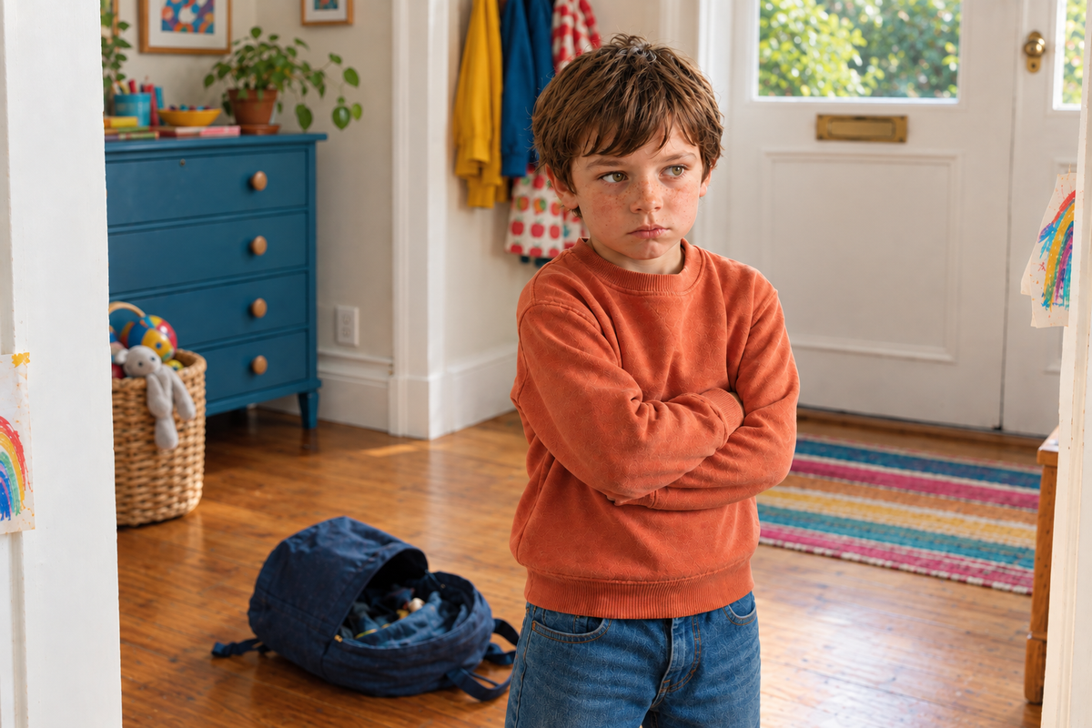 Mon enfant explose quand il rentre de l'école : ce que dit la science