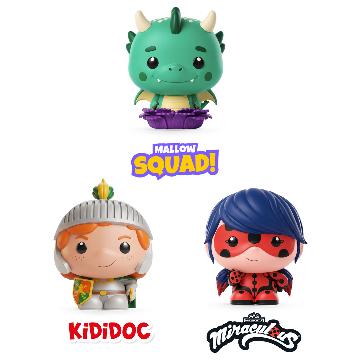 Pack Découverte / 3 figurines
