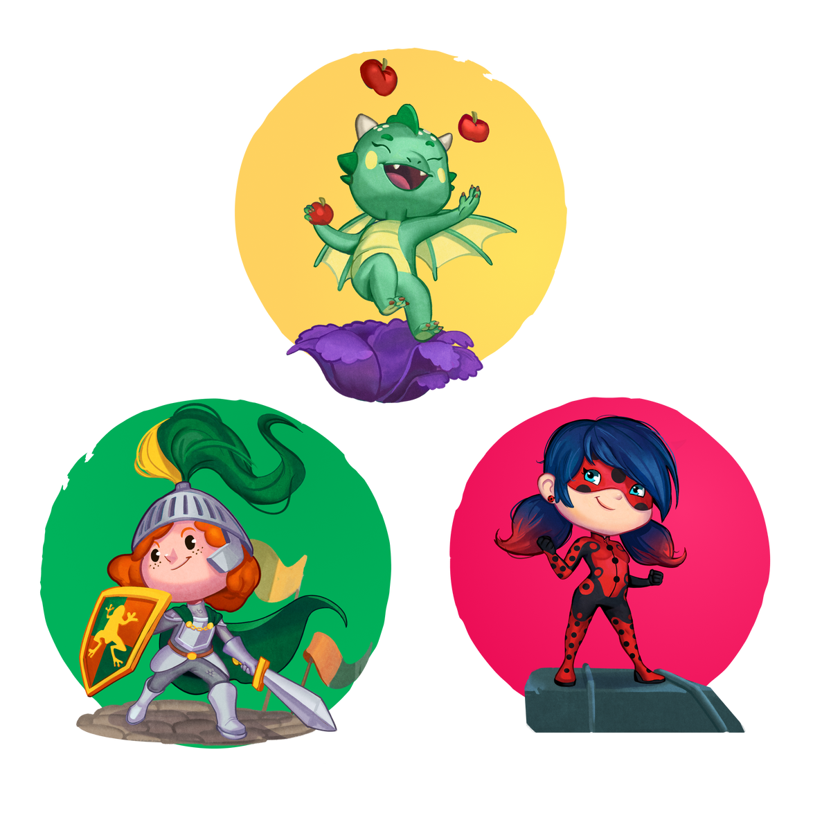Pack Découverte / 3 figurines